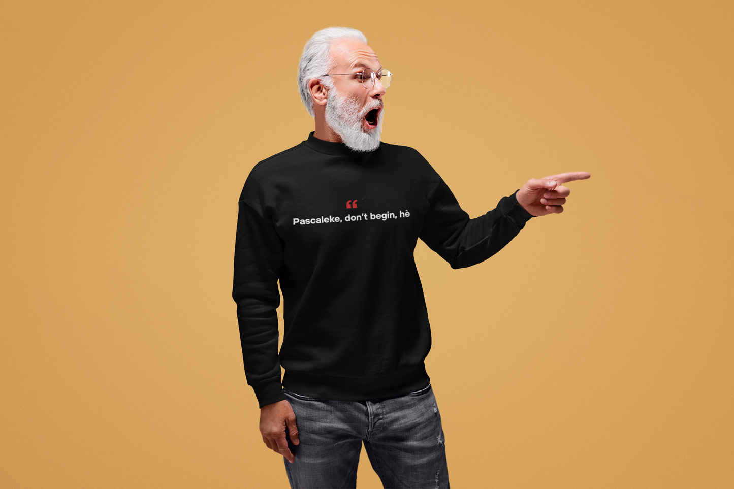 Pascaleke Don't Begin hè ⚽️ | Unisex Premium Sweatshirt