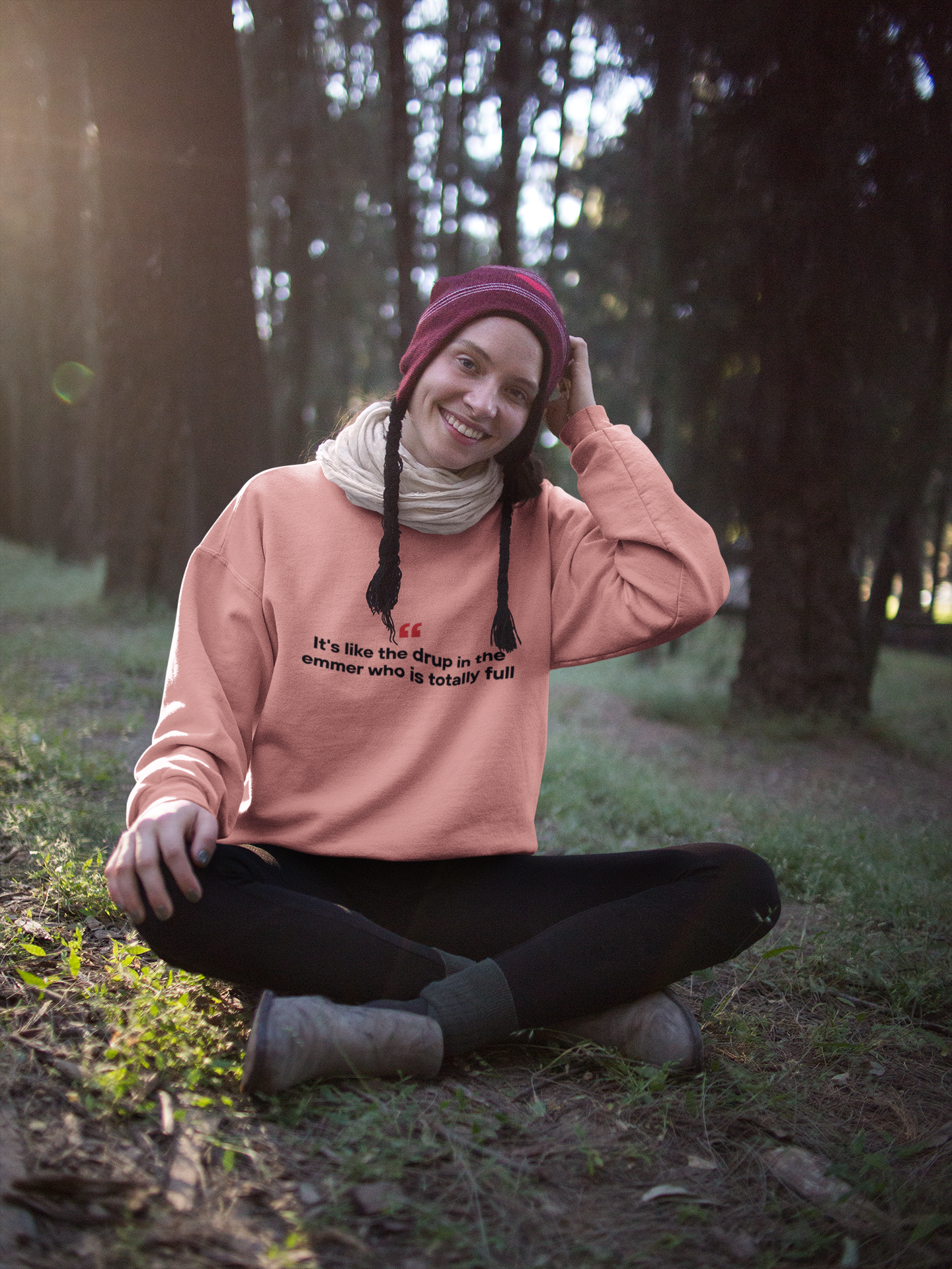 Emmer Who Is Totally Full 🪣 | Unisex Premium Sweatshirt