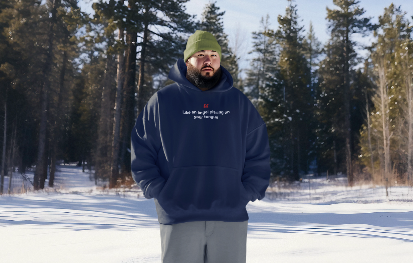 Angel Pissing On Your Tongue 👼 | Unisex Premium Hoodie