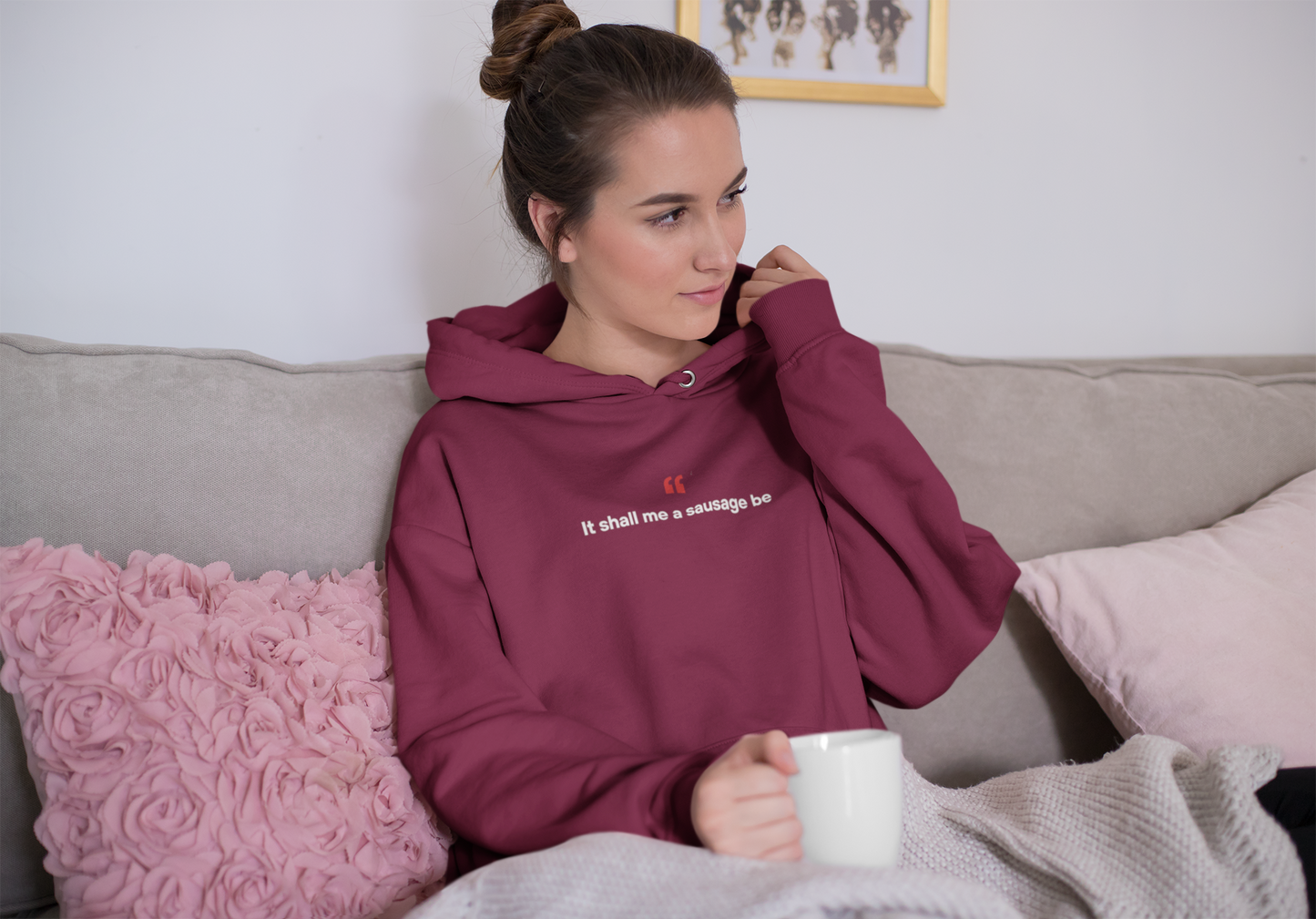 It Shall Me A Sausage Be 🌭 | Premium Unisex Hoodie