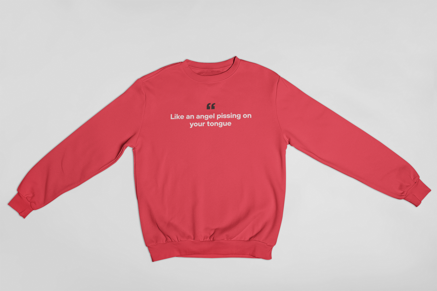 Angel Pissing On Your Tongue 👼 | Unisex Premium Sweatshirt