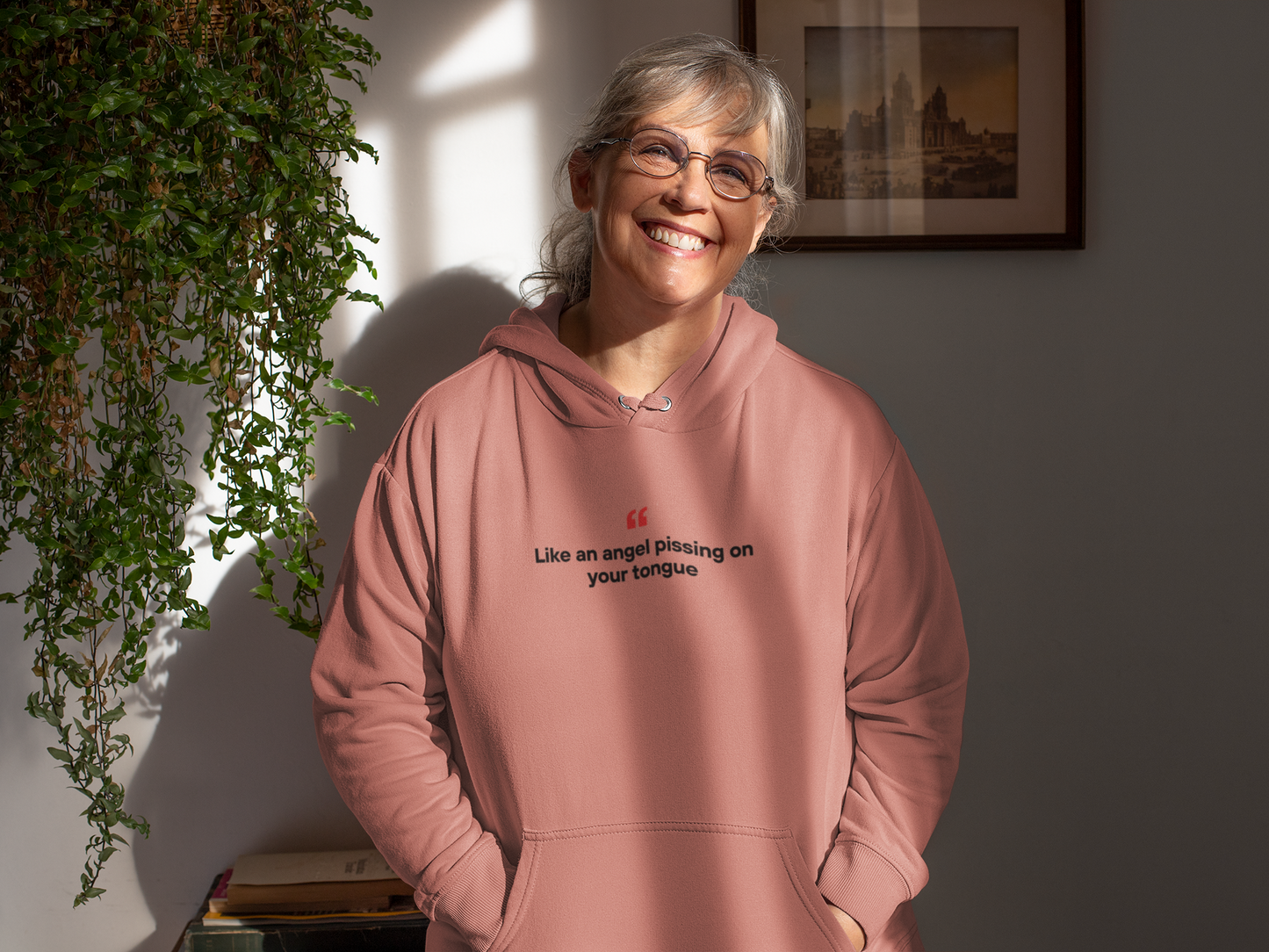 Angel Pissing On Your Tongue 👼 | Unisex Premium Hoodie