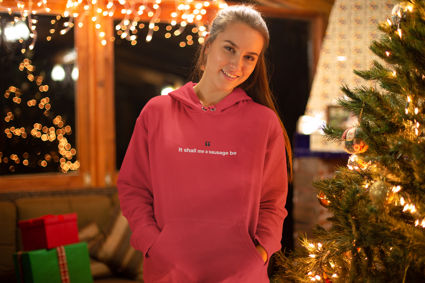 It Shall Me A Sausage Be 🌭 | Premium Unisex Hoodie