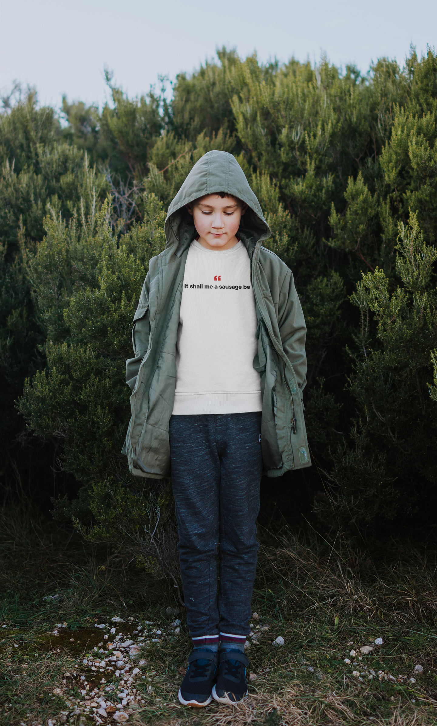 It Shall Me A Sausage Be 🌭 | Unisex Premium Sweatshirt