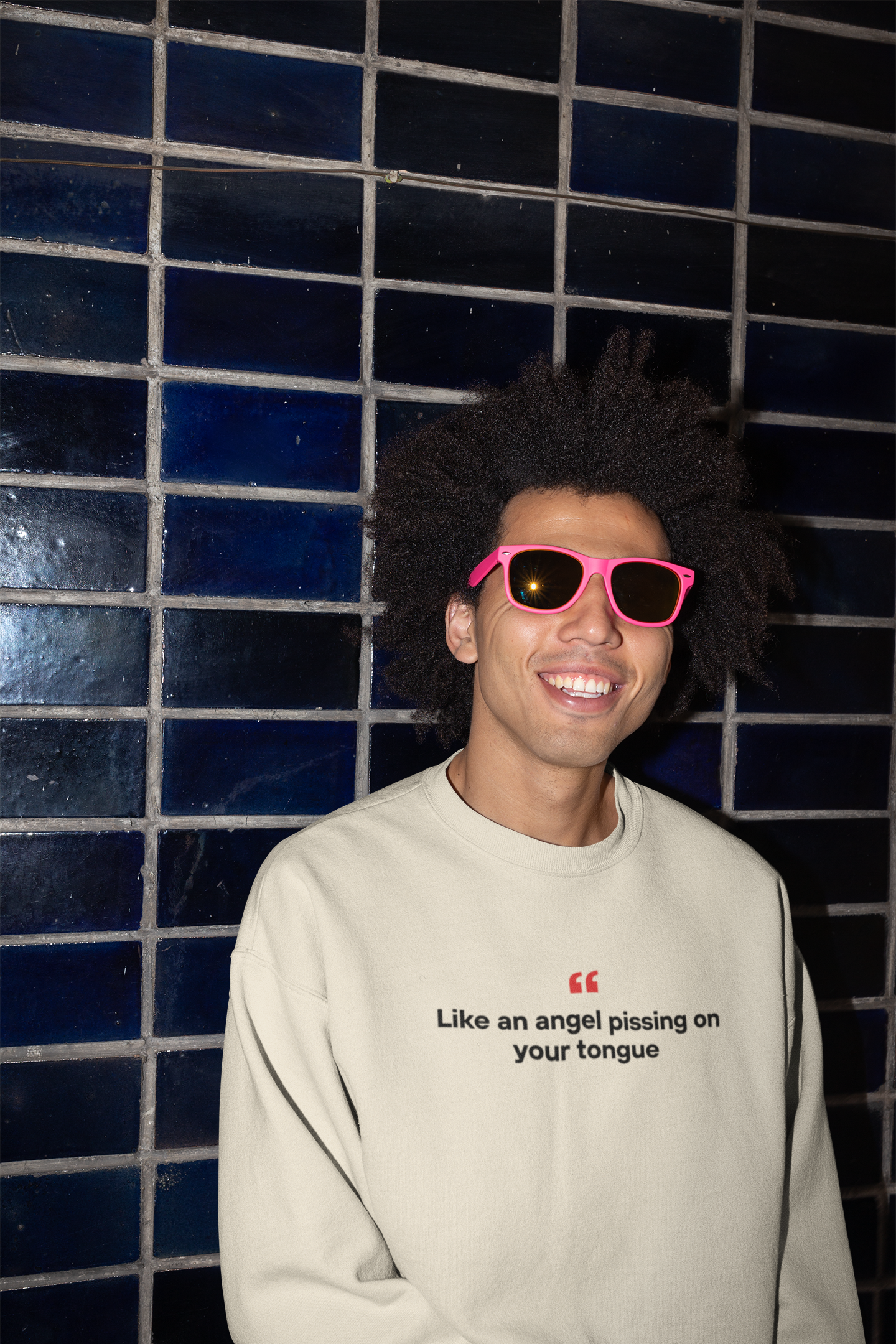 Angel Pissing On Your Tongue 👼 | Unisex Premium Sweatshirt
