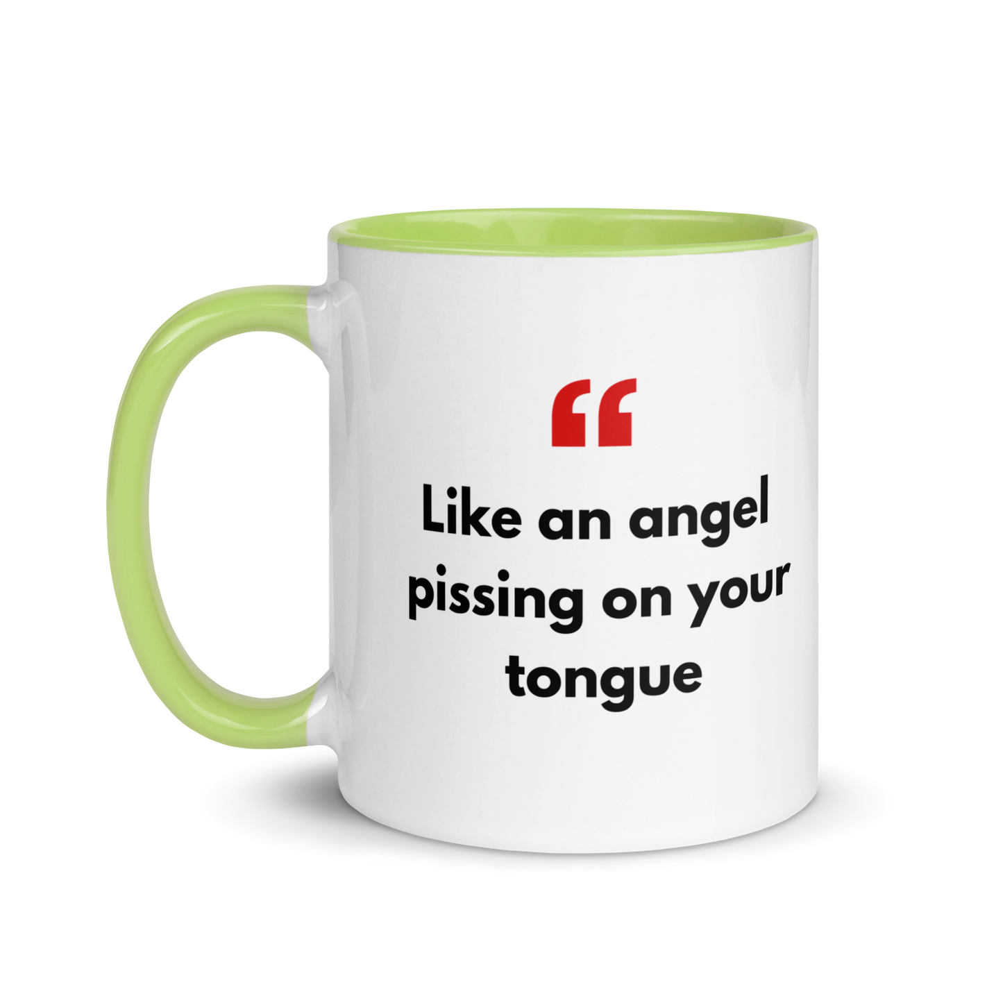 Angel Pissing On Your Tongue 👼 | Tas Met Kleur Binnenin