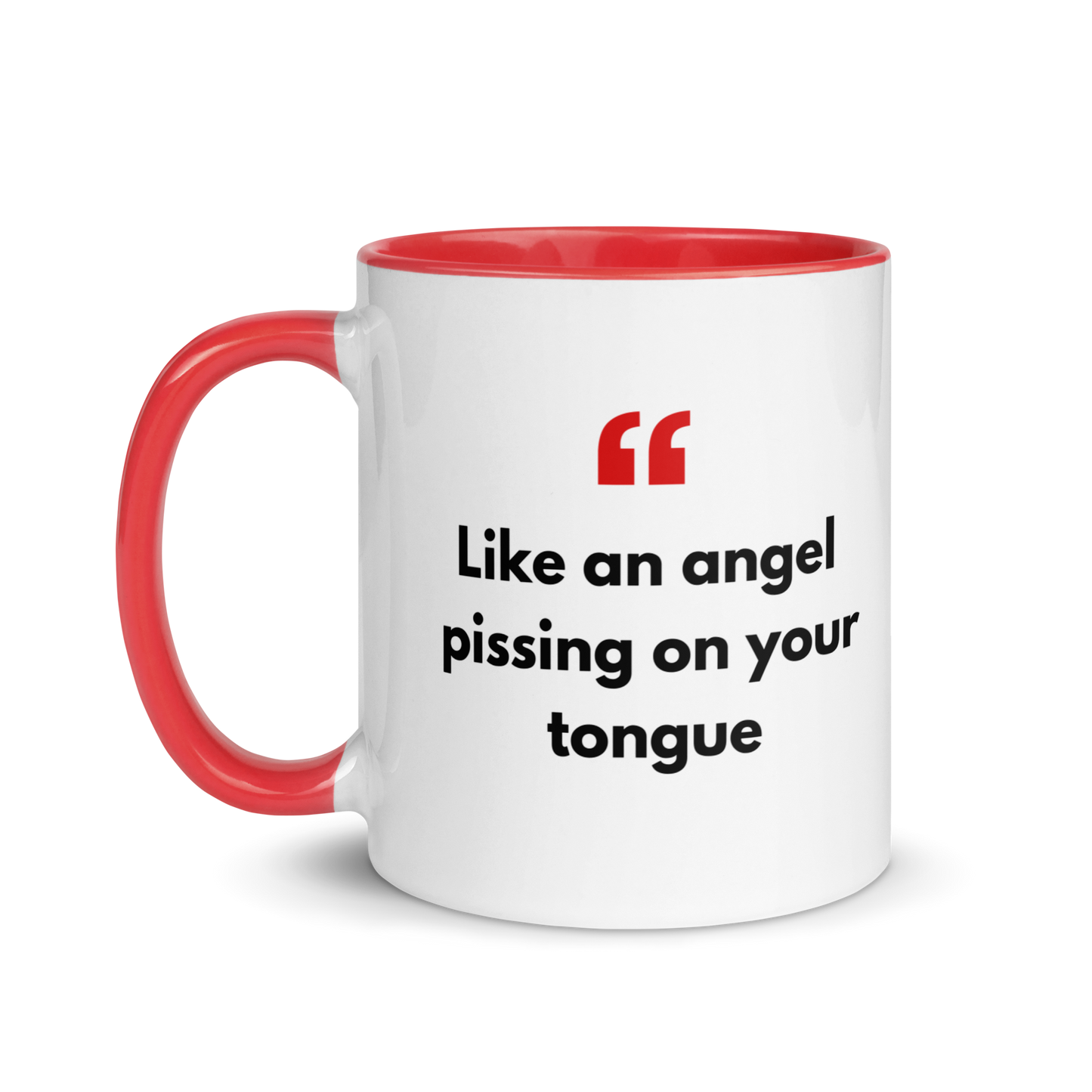 Angel Pissing On Your Tongue 👼 | Tas Met Kleur Binnenin