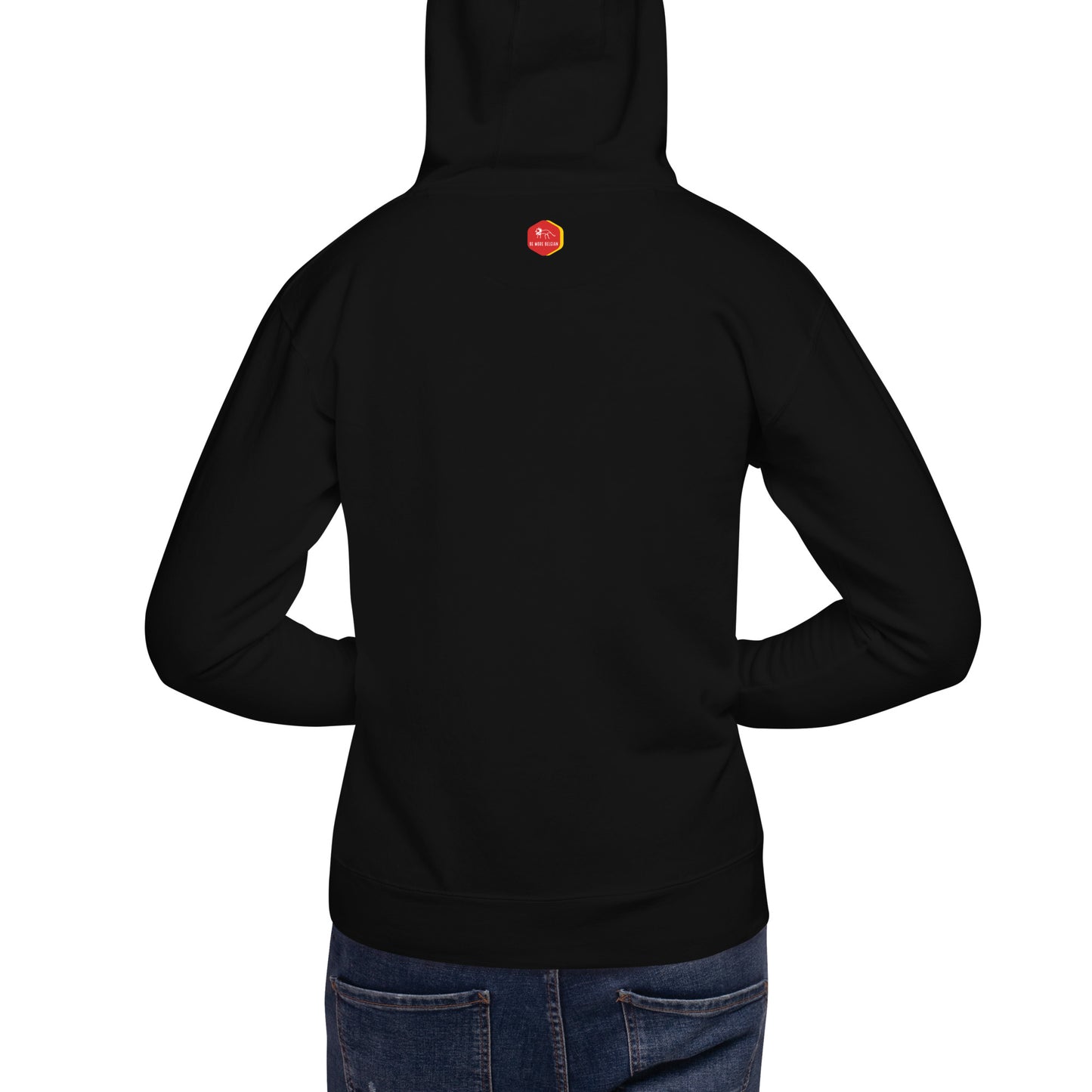 Unisex Hoodie met Vlaamse/Nederlandstalige Uitdrukking/Quote letterlijk vertaald naar het Engels (Flenglish) - Cat