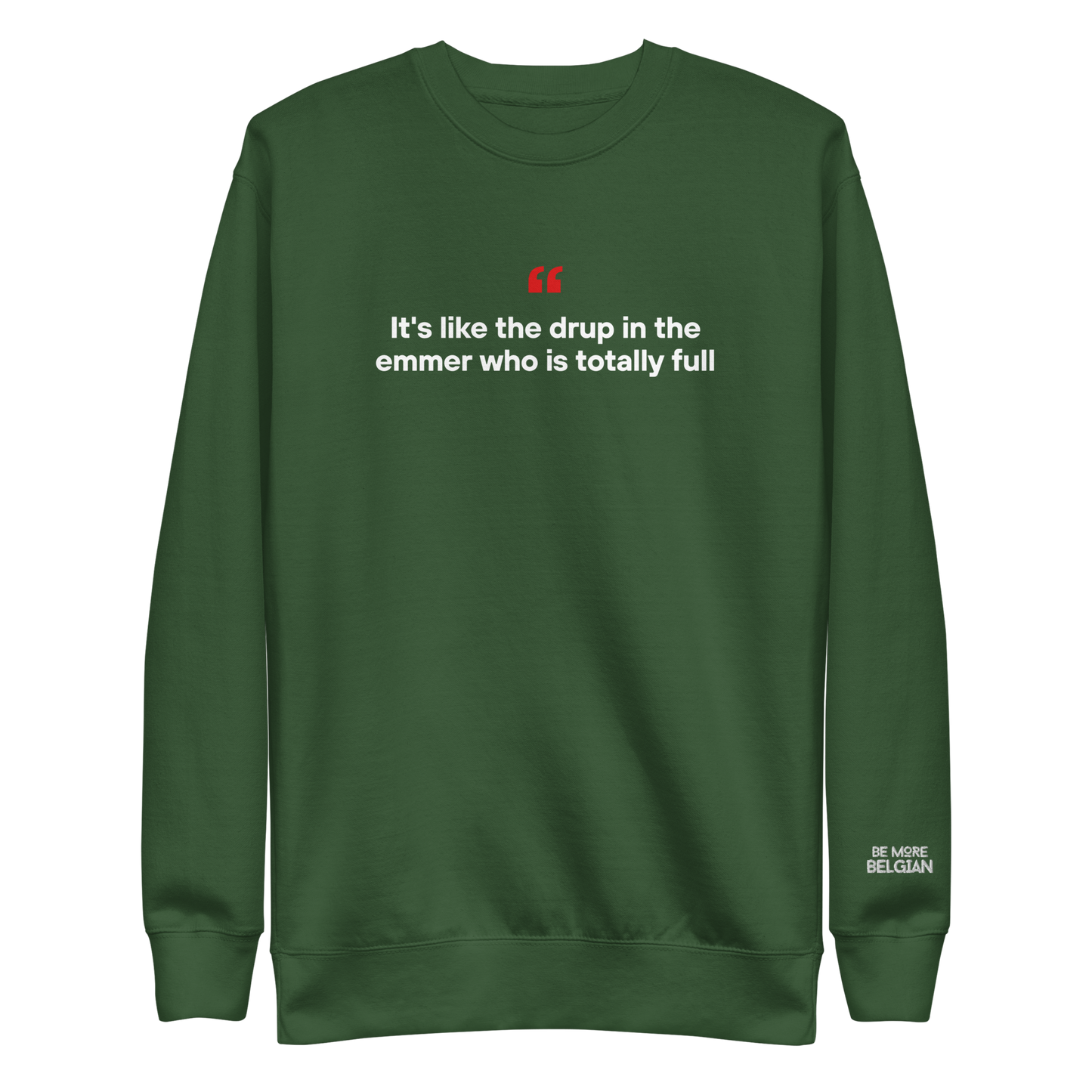 Emmer Who Is Totally Full 🪣 | Unisex Premium Sweatshirt